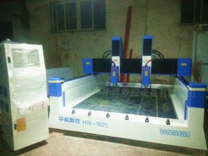 临沂费县HW1825双头重型石材雕刻机