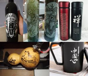 临沂费县酒瓶葫芦工艺品激光雕刻机